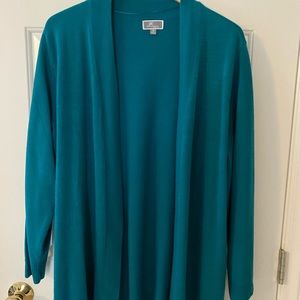 Buttonless cardigan. Long. NWT 1X